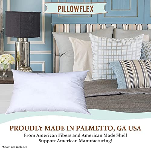 Image of Pillowflex Synthetic Down Pillow Insert 12x20 in - Karate Chop Pillow