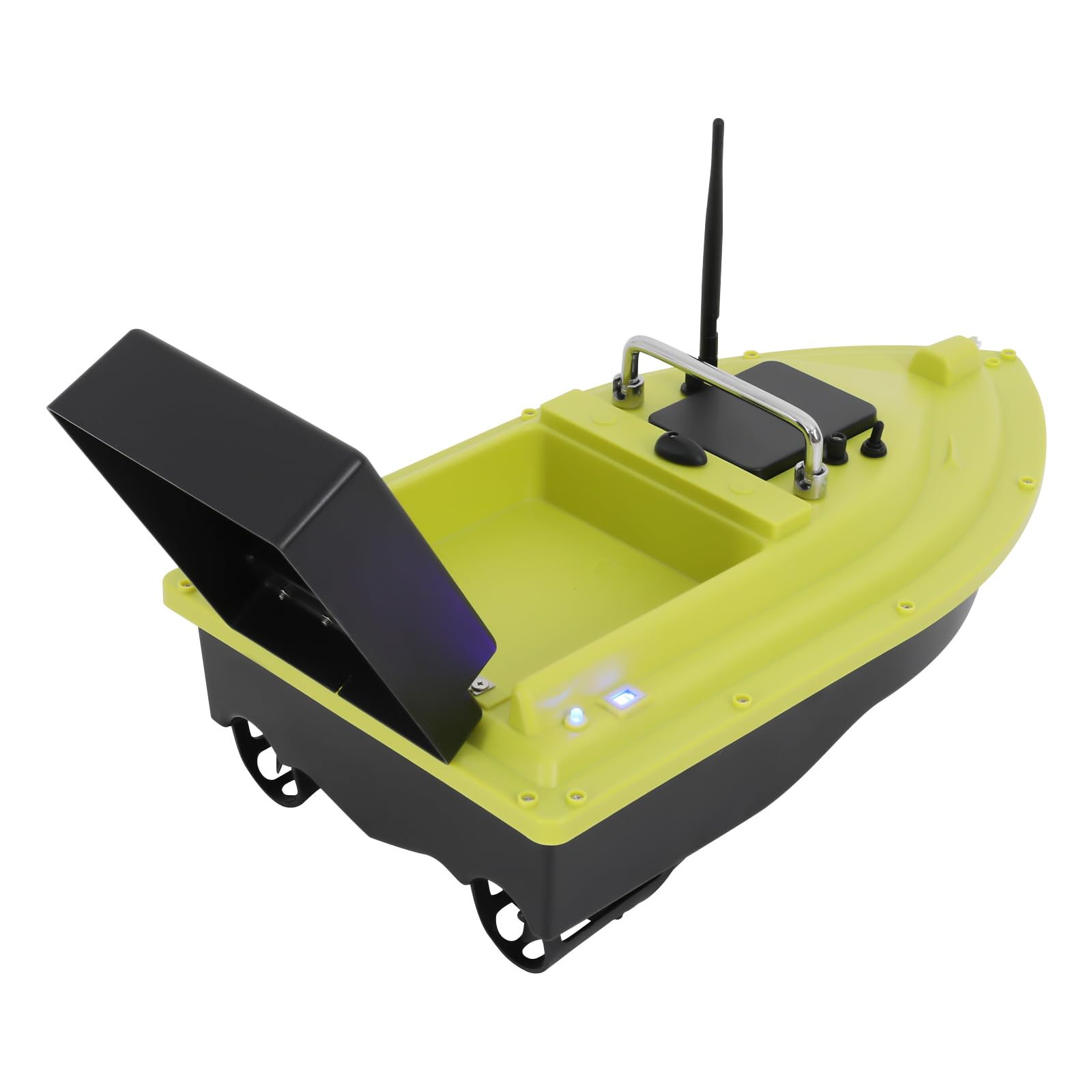 Cierreper 500m barco arrancador GPS control remoto barco cebo inalámbrico pesca cebo doble motores con pantalla LCD (con batería incorporada)