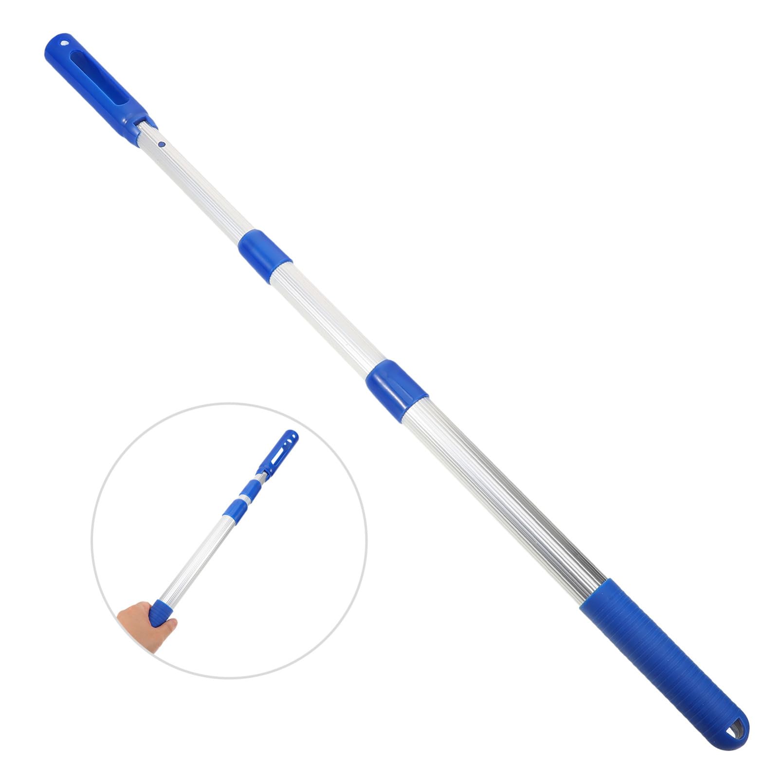 Toyvian 4piezas Telescópico De Limpieza De Piscina Varilla De Resistente Extensible para Skimmer y Redes De Pesca Accesorios De De Estanques y