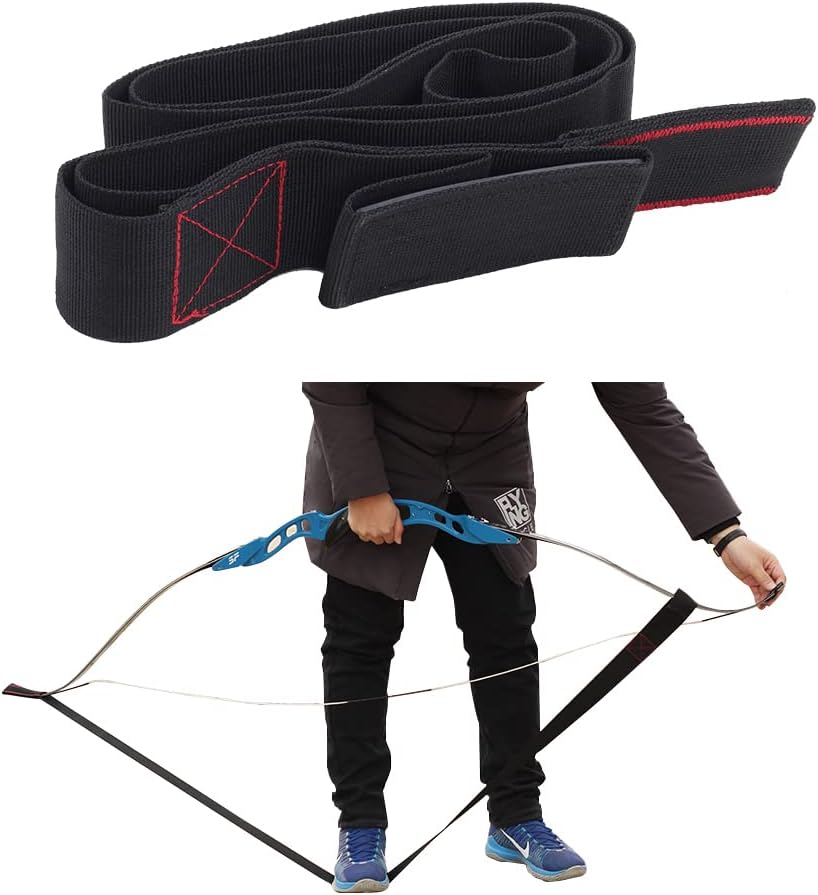 Archery Recurve Bow Stringer Tool Bow Stringer Protective Limbsaver Sringer for Longbow Accessories