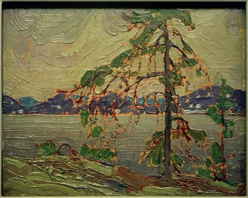 Cuadro en lienzo il Pine de Tom Thomson para decoración de oficinas 60x90cm