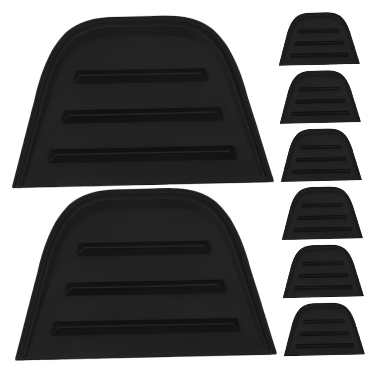 LALAFINA Corner Edge Guards for Luggage 8pcs Corner Protectors Antislip Shockabsorbing Design