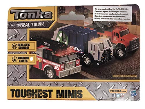 tonka toughest minis recycling garbage truck