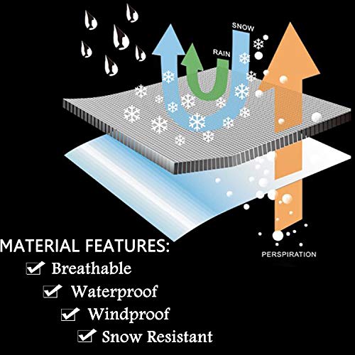 Avoogue Women's Lightweight Rain Jacket Waterproof Active Mesh Hooded Cycling Jacket #TOP5