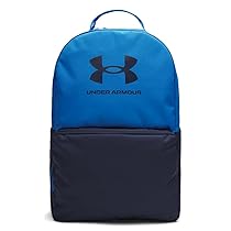 Under Armour Unisex Essential Backpack, Zaino sportivo resistente all’acqua con manico, Comoda borsa palestra per allenamento e attività all’aperto,Blue Atlantis, Washed Navy, Washed Navy,OSFM