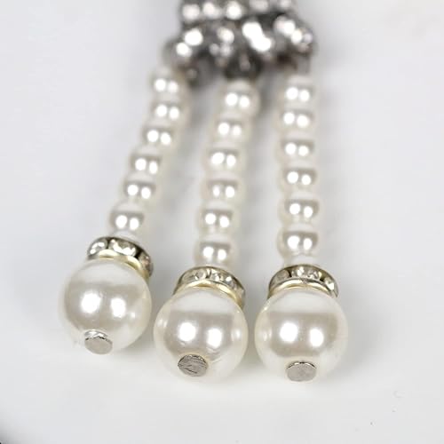 Miniatura 3 de Diadema de plumas de los años 20, accesorio para el cabello de gran Gatsby