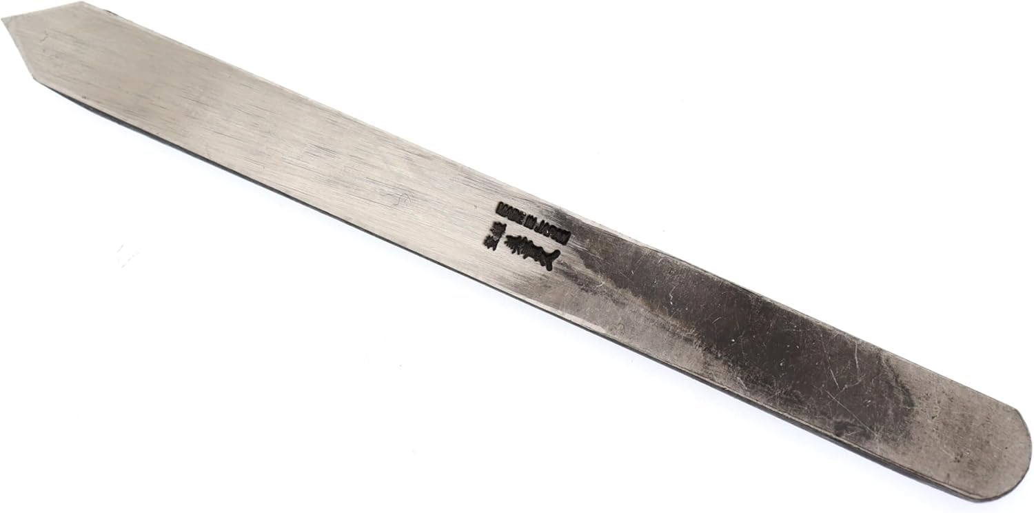 Shirabiki japoński nóż do śledzenia i znakowania ręcznie kuty w kształcie litery V (HRC 63) praworęczny i leworęczny grawerunek rzeźba w drewnie (15 mm)