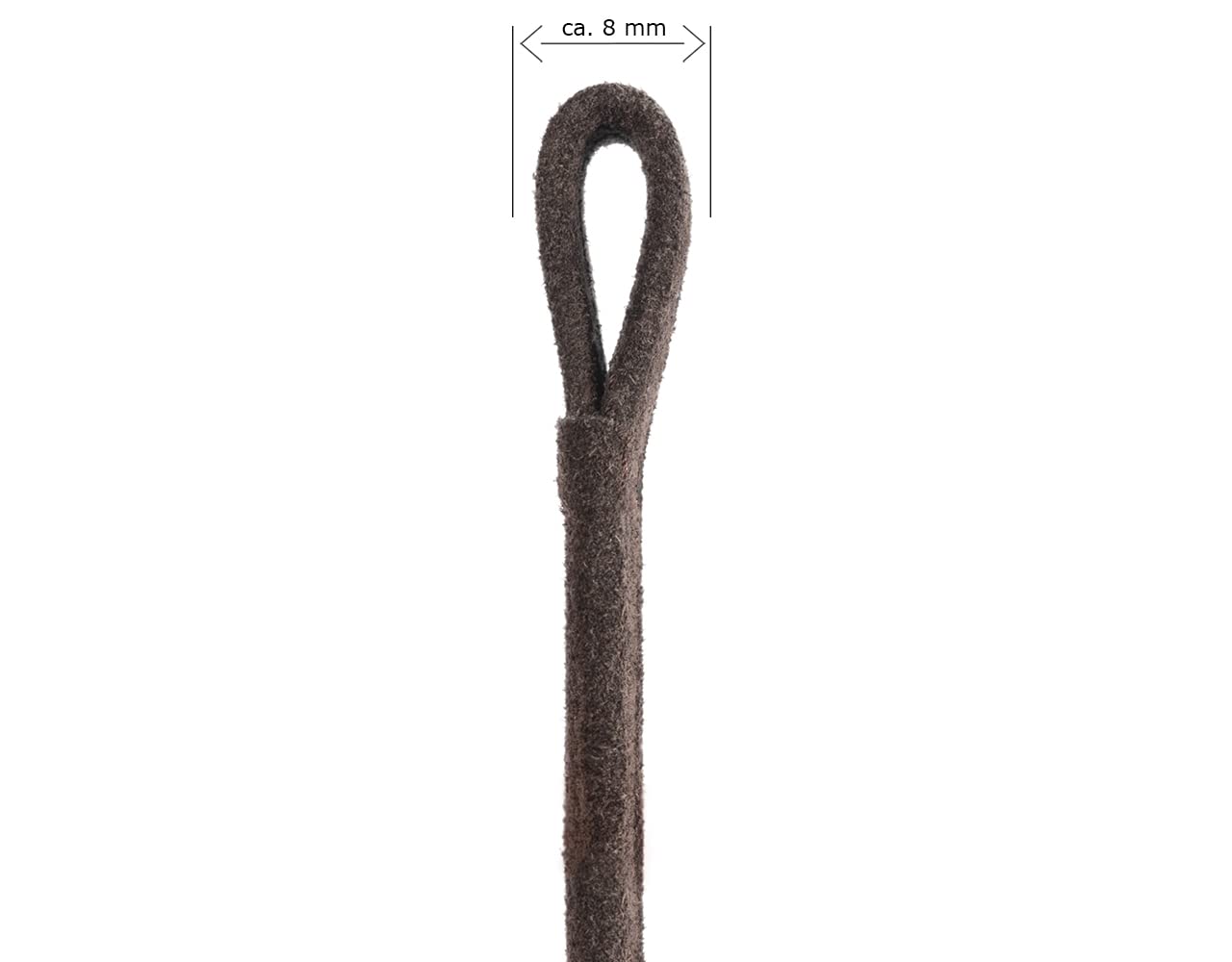 Equinate Slimline Mono Columbia Étrivières en daim Marron 70 cm