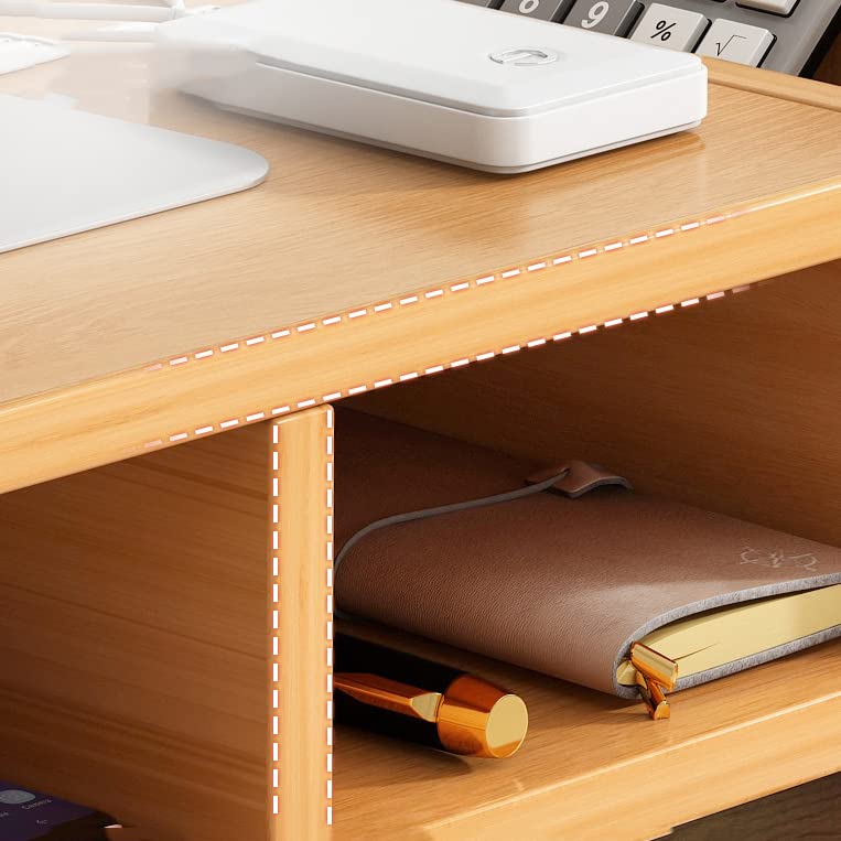 Support en bois pour ordinateur portable parfait pour le télétravail et le salon