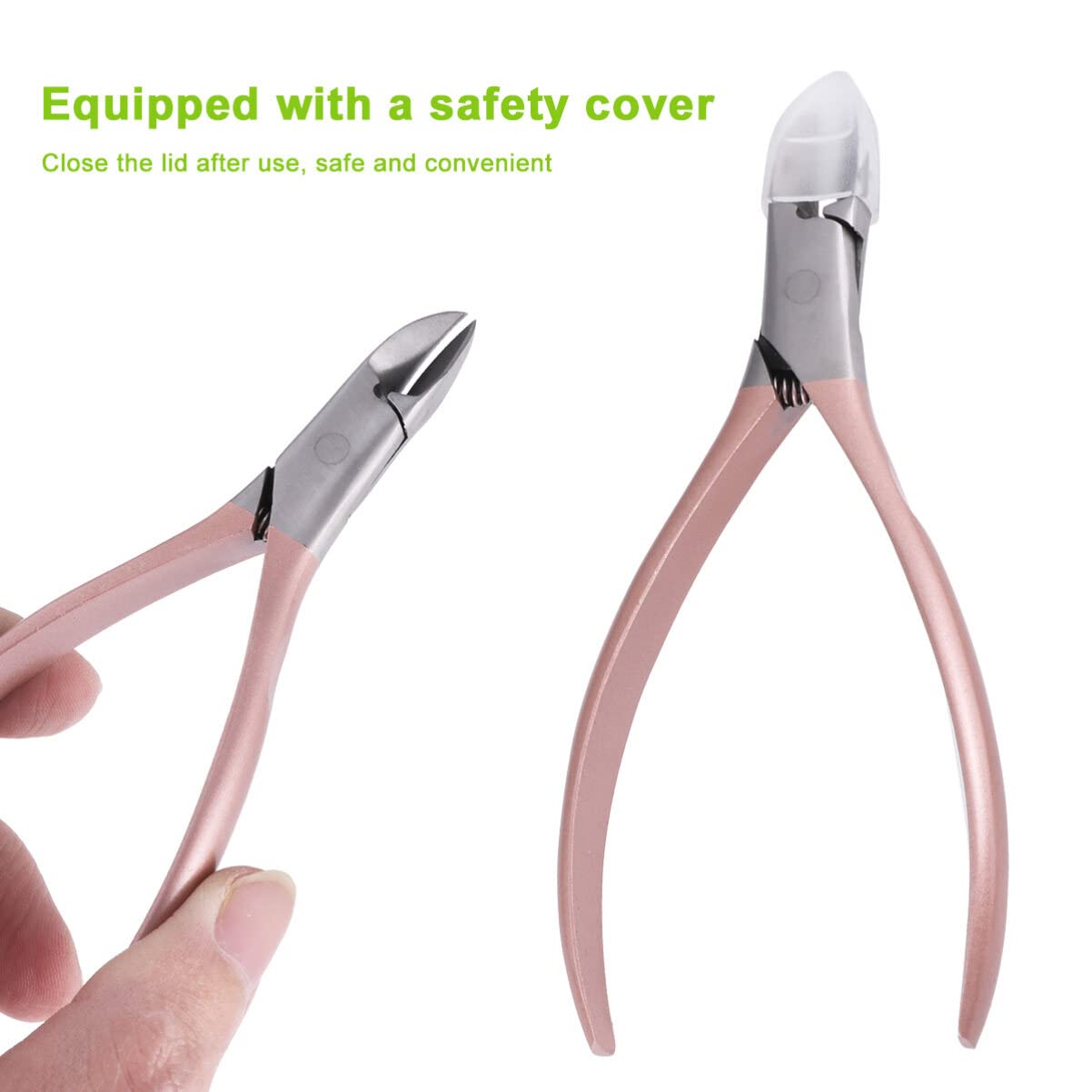 Beaupretty 1 Juego 2 Piezas Cortadora De Cutículas Removedor De Cutícula Corta Cutículas Tijeras Para Cutículas De Uñas Pinzas Para Uñas De Los Pies Pinza Para Cutículas Manicura Picos