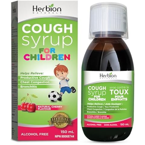 Herbion Naturals Cough Syrup for Children Cover