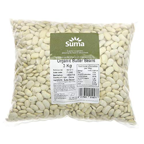 Suma Organic Butter Beans 3 kg