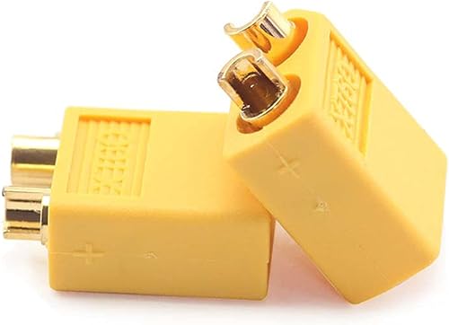 Miniatura 3 de skrnrhrery Conectores Xt60, 5 pares Xt60 para batería de litio, control remoto de aviones, automóviles, piezas de control remoto, Xt60, macho y