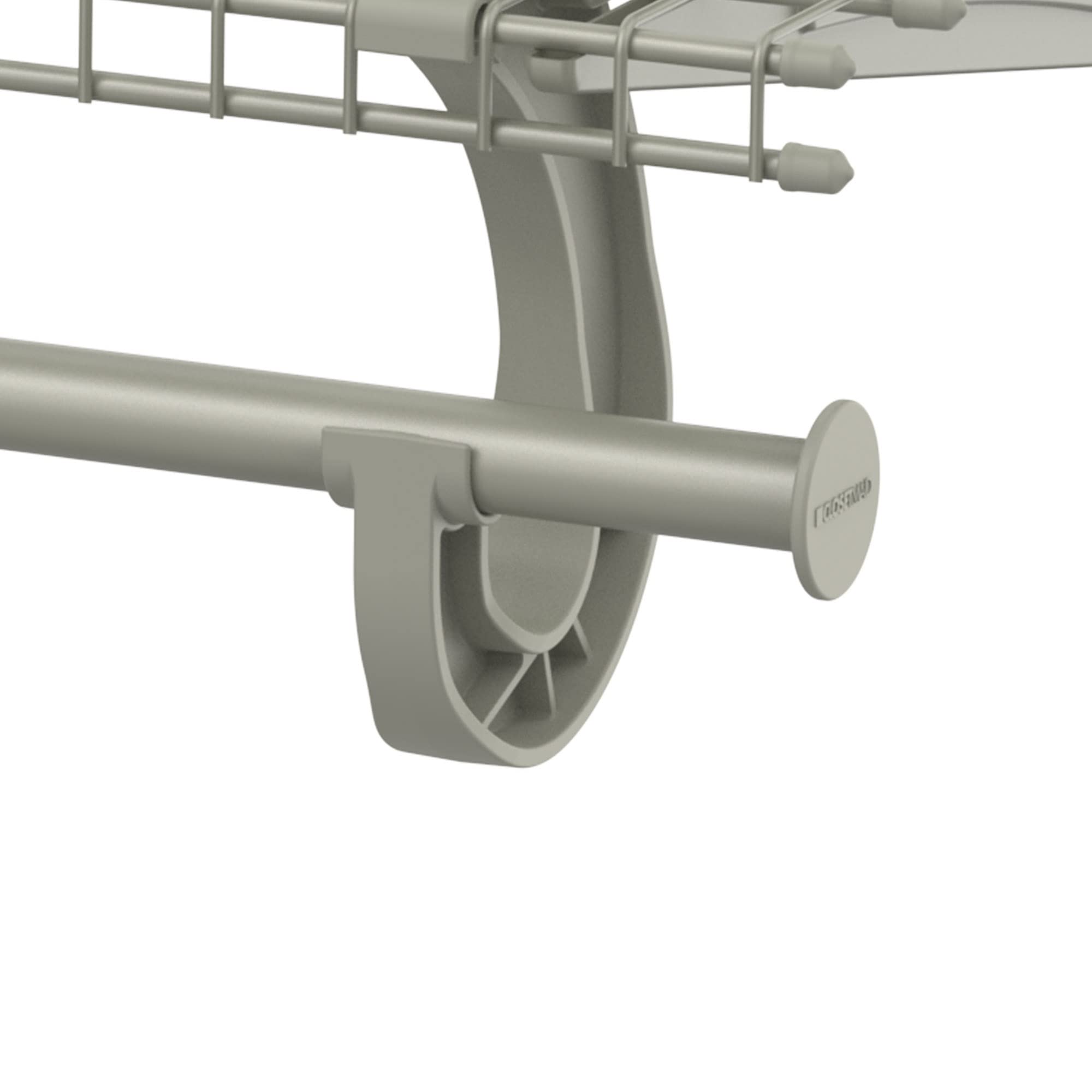 ClosetMaid 5629 SuperSlide Hanging Rod Support Brackets, White, 10-Pack - View #2
