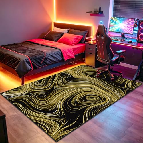 Tapis de protection de sol gaming antidérapant contre les rayures