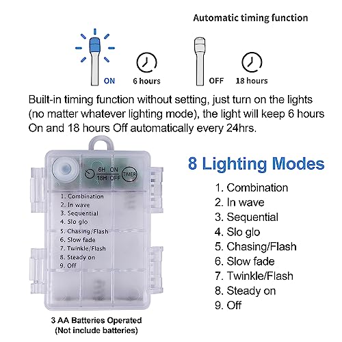 Juegoal 4 Ft Pre-Lit Artificial Christmas Tree, Battery Powered Lighted Red Tinsel Pencil Pine Spruce Trees With 70 Warm White Led Lights, 8 Lighting Mode & Timer For Xmas Holiday Home Party Decor #TOP5