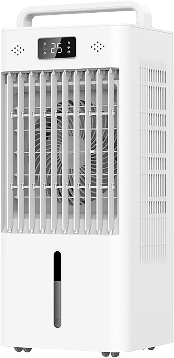 Unidad de aire acondicionado portátil 8100, baja energía con kit de instalación, temporizador, pantalla digital, ventilador de refrigeración 4 en 1 para el hogar, oficina, habitación