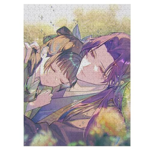 薬屋のひとりごと 木製ジグソーパズル 500ピース アニメパズル インテリア用 コレクション 趣味時間 大人 子供向け 誕生日ギフト 壁飾り 初心者にものサムネイル