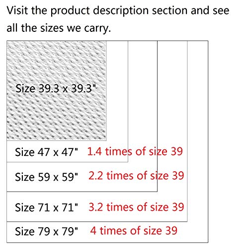Fire Blanket For Home XL - 47 x 47 Fire Blankets Emergency For People Fire Retardant Blanket Fire Shelter Large Suppression Fiberglass Kitchen Home Restaurant House Fire Proof Survival Safety Reusable