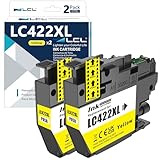 ✅【Encre de haute qualité】 L'encre LCL LC422XL est une encre de haute qualité qui a une concentration et un contraste élevés, et est une encre qui peut dessiner clairement des caractères fins sans infiltration de couleur. Les encres de haute qualités sont imperméables et résistantes à la lumière et ne se décolorent pas même à l'extérieur, permettant ainsi aux impressions de durer assez longtemps.