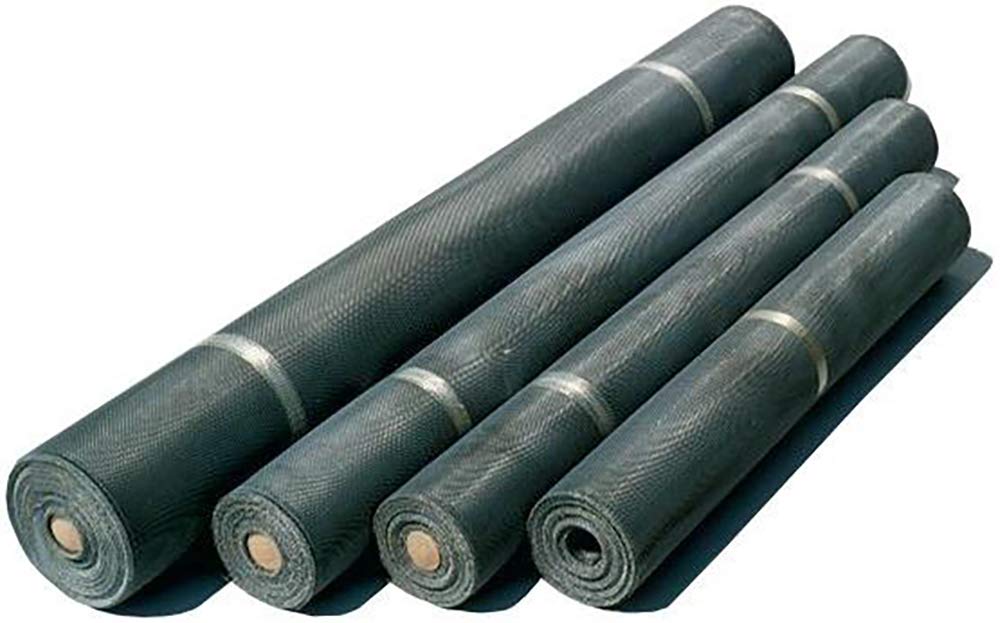 HAVER & BOECKER Tejido para Ventanas (0,80 x 30 m, Fibra de Vidrio), Color Gris