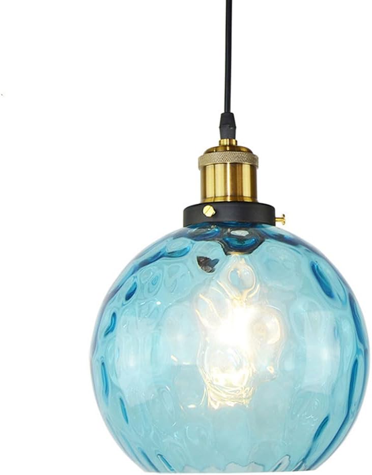 Glass Globe Vintage Hanging Pendant Lights Pendant Lamp