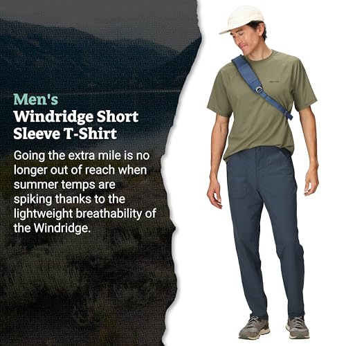 Image of MARMOT Men's Windridge Moisture-Wicking, Eco-Friendly, Breathable, UPF Short Sleeve Shirt