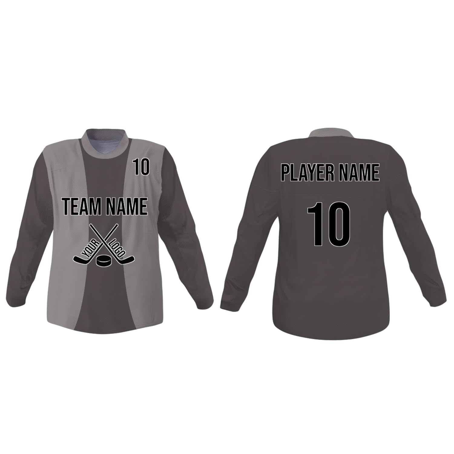SGS Sports Gear Custom Hockey Jersey, Personalized Reversible or Standard Design with Name &amp; Number, Hockey Jersey