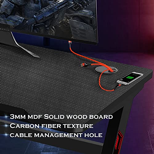 Huracan Large PC Gaming Desk - Image 6