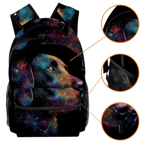 Galaxy Dog (2) Backpack Travel Rucksack Durable Bags for Students Outdoor Hiking Camping Weekend Backpack3