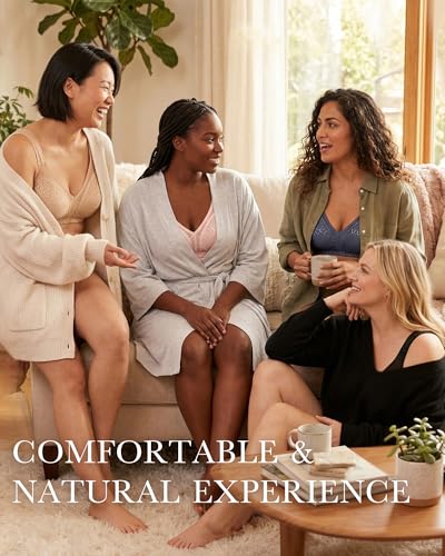 Image of Lemorosy Women's Plus Size Full Coverage Non Padded Wireless Minimizer Bra -Comfort and Double Support