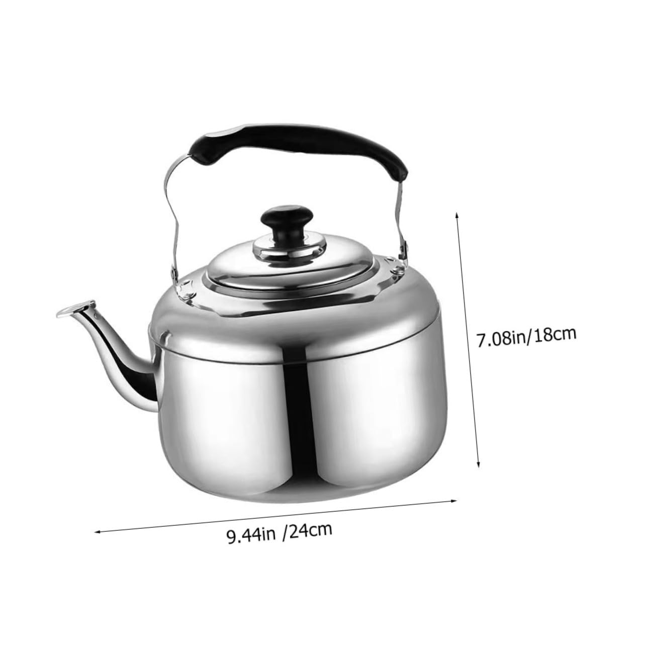Bollitore in Acciaio Inox per fornello, bollitore per Acqua, Gas, Elettrico, induzione, bollitura Rapida, teiera, Cucina Domestica, bollitore per Acqua, tè, caffè, Appassionati