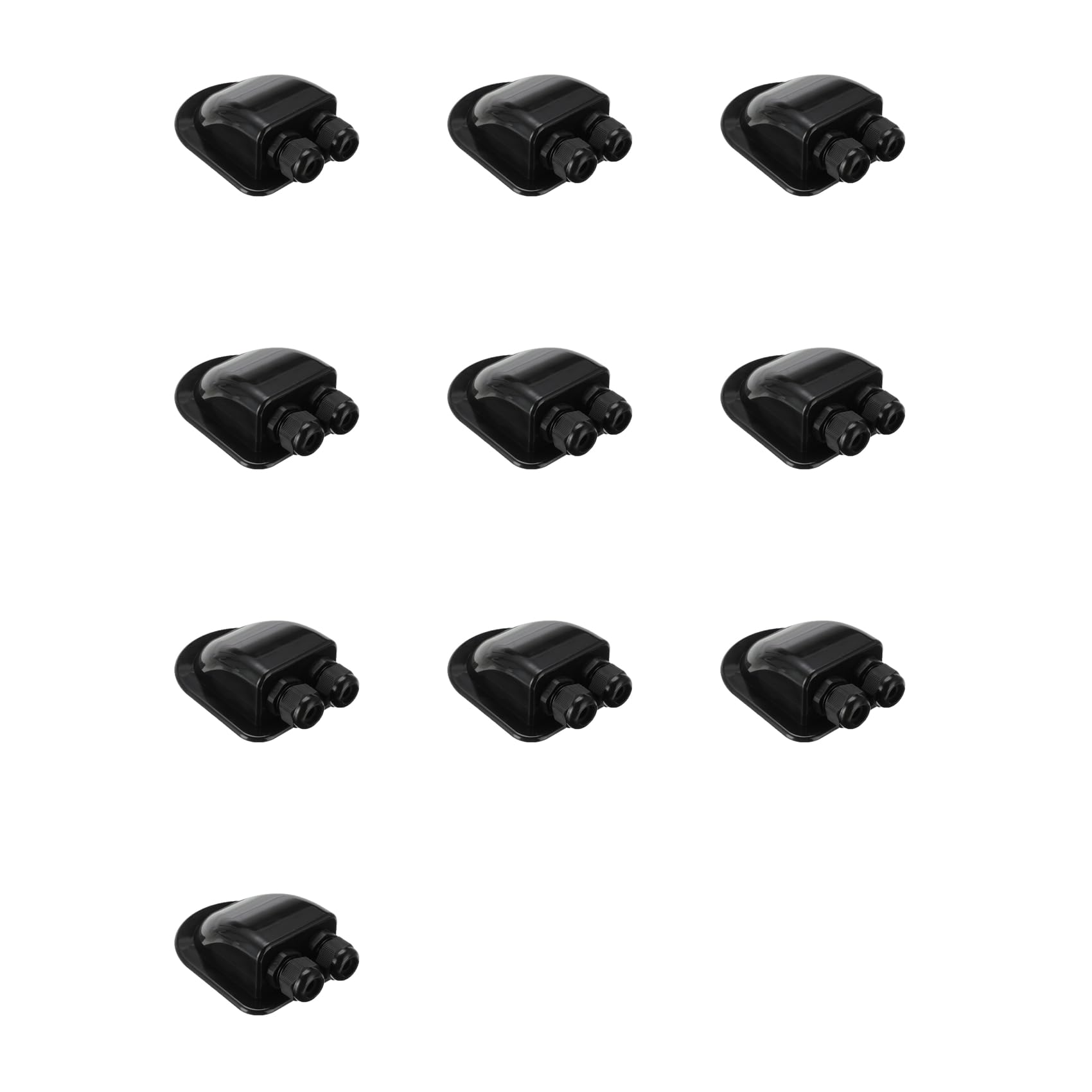 10X Roof Wire Entry Gland Box Solar Panel Cable Motorhome Caravan Boat-B
