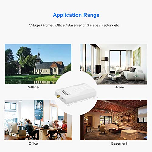 Verizon Cell Phone Signal Booster 4G LTE Verizon Cell Phone Booster Repeater 700MHz Band 13 Mobile Signal Booster Amplifier for Home Use - Improve 4G LTE Signal for Rural Area