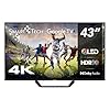 Smart Tech TV QLED 4K UHD 43' (109 cm) 43QG02V2 Google TV- 4xHDMI - 2xUSB - Dolby Audio- HDR10