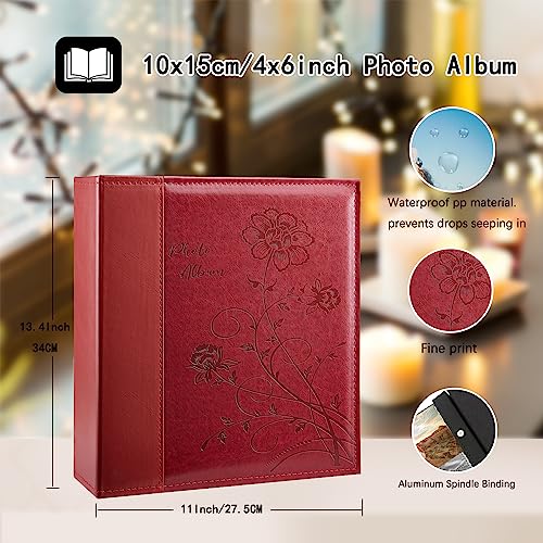 Miaikoe Photo Album 6x4 400 Photos Slip in - Image 2