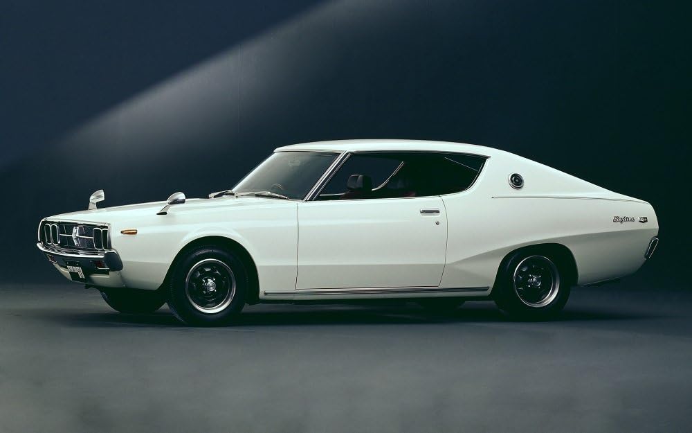 21年激安 絵画風 壁紙ポスター はがせるシール式 日産 スカイライン 00gtx E 4代目