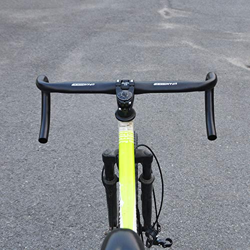 Upanbike Fixed Gear Bike Road Bicycle Aluminum Alloy Drop Bar Bent Handlebar Φ31.8Mm 420Mm #TOP5