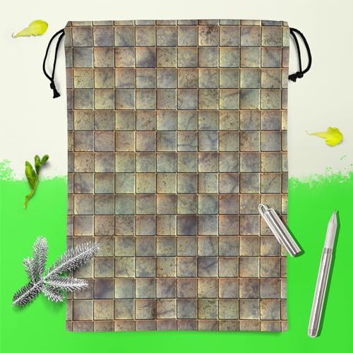 Image of ArtzFolio Tiled Art D3 | Reusable Sack Bag | Bag for Gym, Storage, Vegetable & Travel