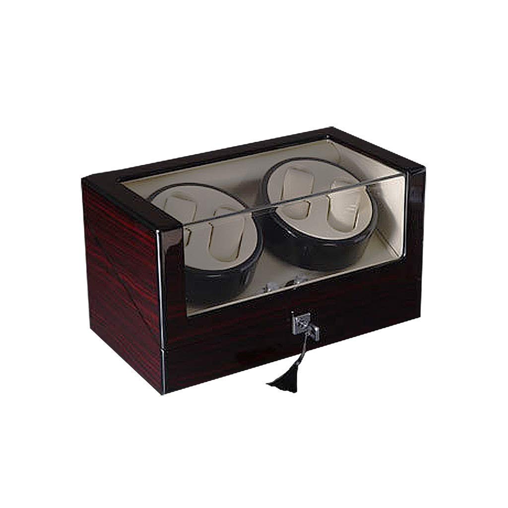 Caja expositora de relojes de alta gama con 20 compartimentos, mesa de almacenamiento retro para relojes domésticos y cerradura con llave Beauty Comes