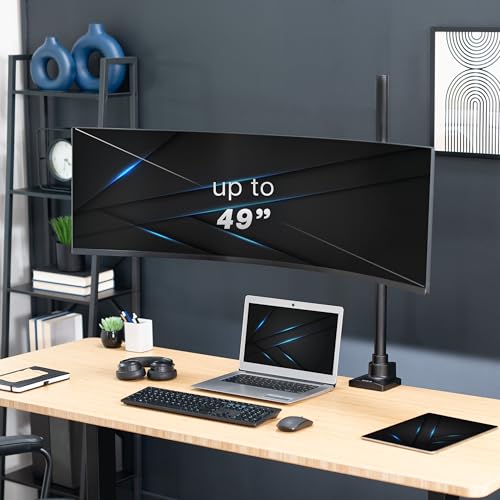 Image of VIVO Single Monitor Desk Mount, Fully Adjustable Stand