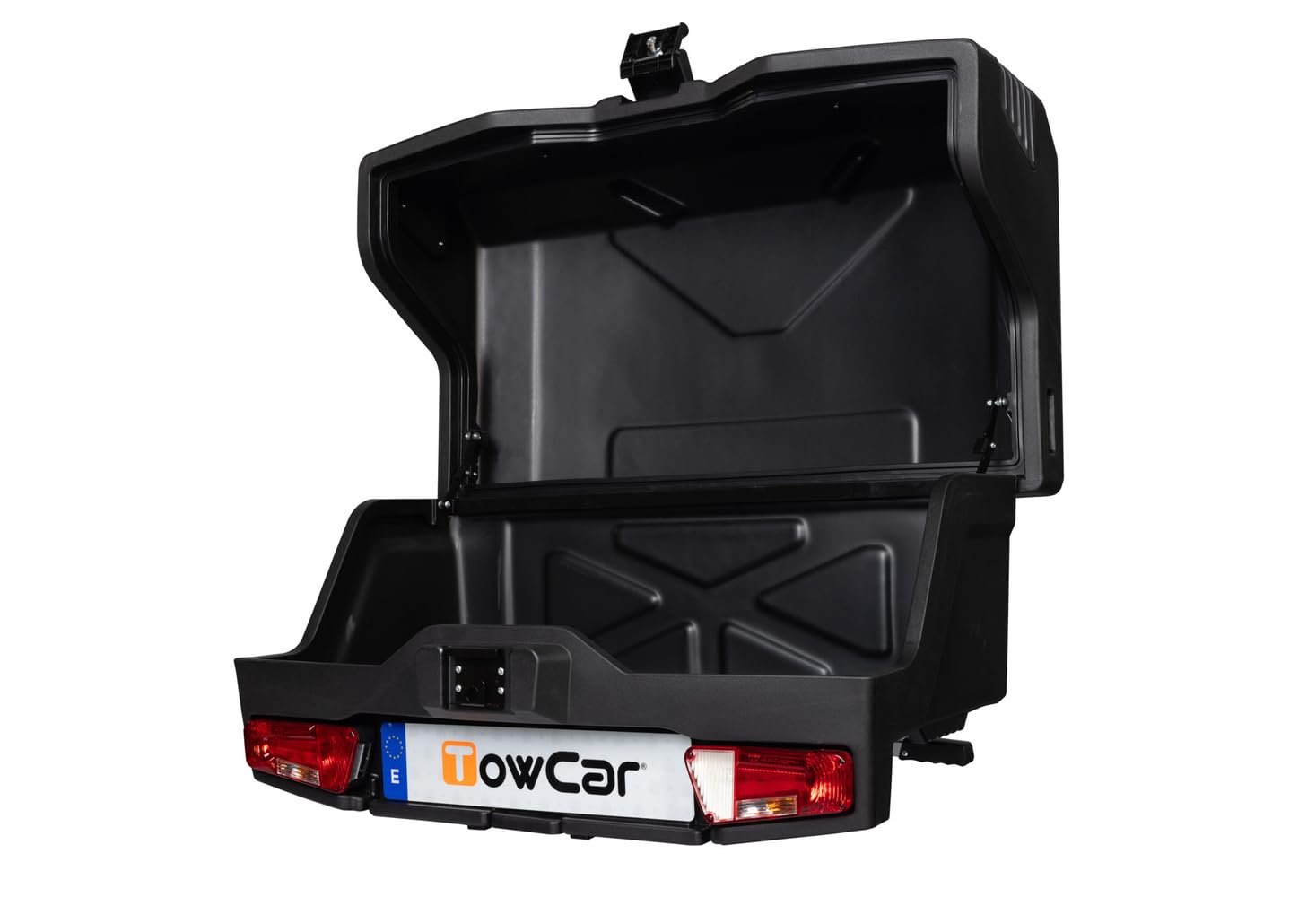 TowBox EVO Urban Gepäckbox für Anhängerkupplung | Transportbox | Gepäckträger - 1200 x 670 x 650 (Urban Black)