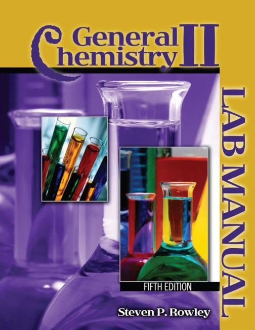 General Chemistry I: Lab Manual