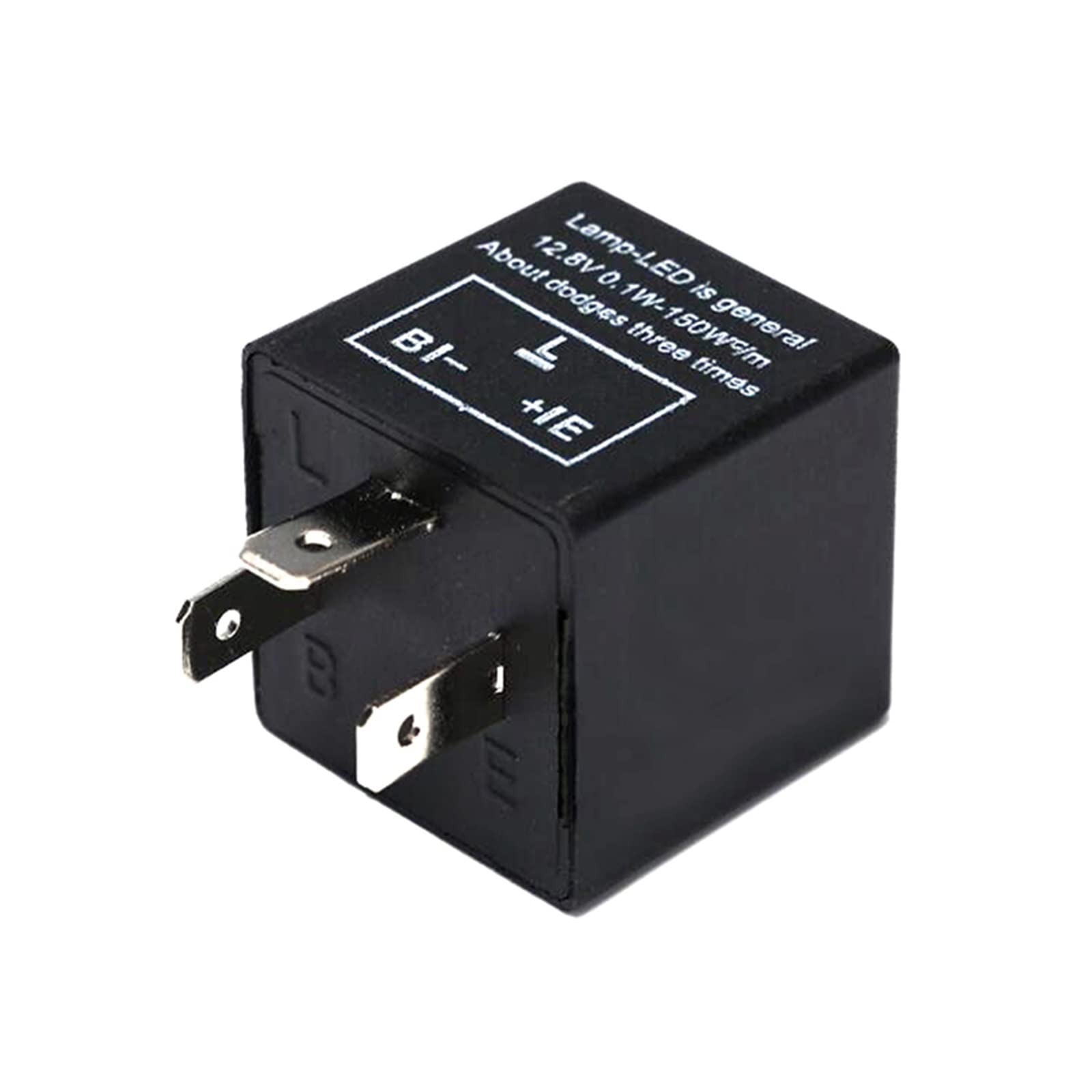 Lampa błyskowa LED 12V regulowana częstotliwość CF14 3 piny regulowany przekaźnik kierunkowskazu kierunkowskaz do samochodu Miga Światło(12V)