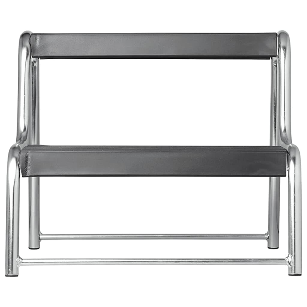 Escalera de doble escalón para caravanas/autocaravanas ProPlus 360822, Negro