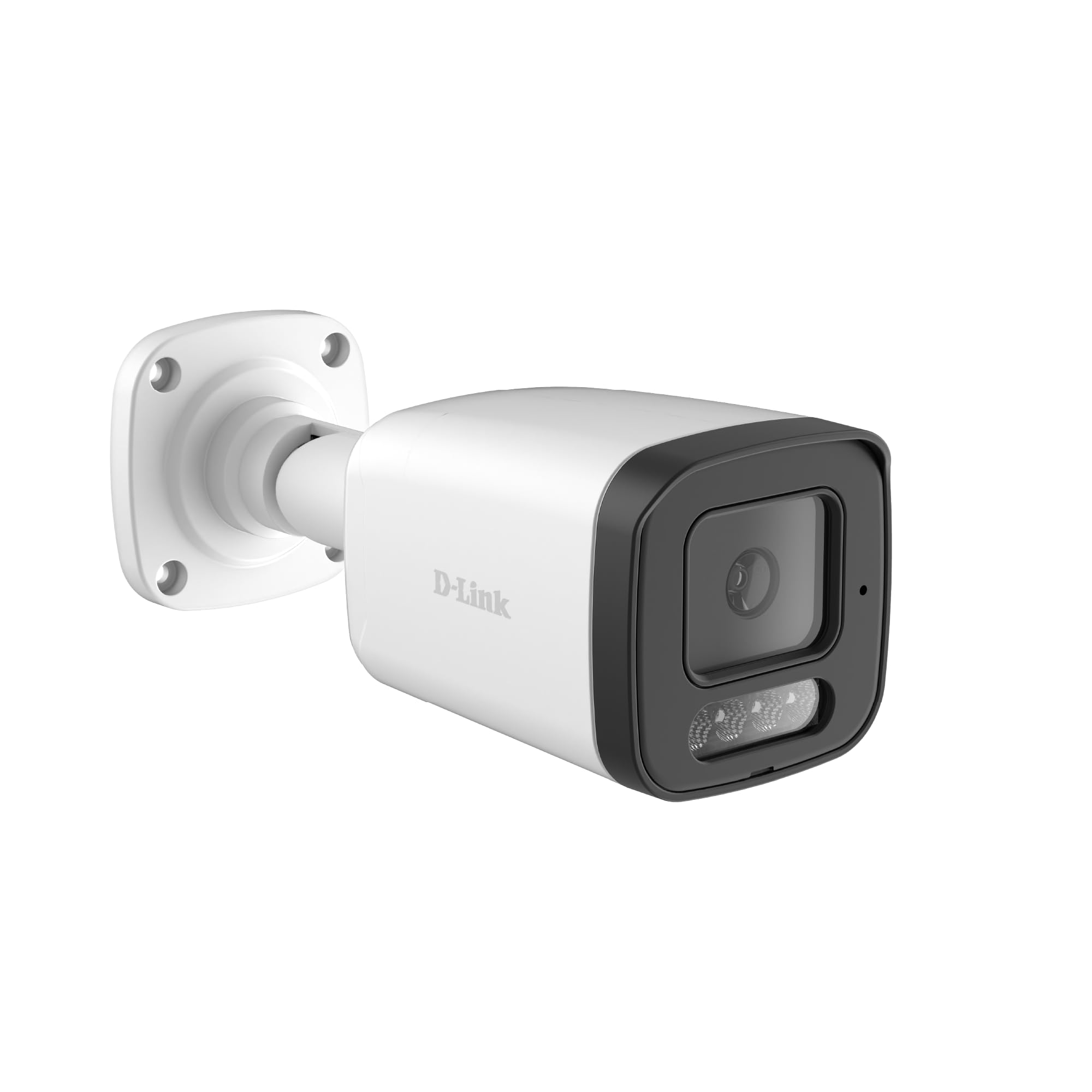 D-Link BCB-P01 Telecamera Bullet da Esterno 2 Megapixel H.265, Telecamera di Sicurezza IP 1080p con Rilevamento Persone, Microfono Integrato, IR fino a 30 m, microSD fino a 1 TB, IP66, PoE o 12V DC