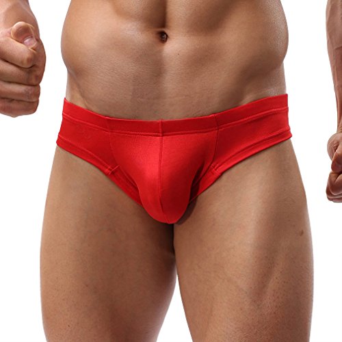 Men's Bulge Pouch Boxer Briefs Underwear Hipster Brazilian Bikini Sports Shorts