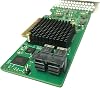 Tarjeta HBA SAS compatible con LSI 9300-8i Modo IT de 8 puertos con cables SATA | SAS3008, PCIe 3.0 x8, 2x 8643 a cables SATA, tarjeta de expansión PCIe SATA, controlador HBA para ZFS TrueNAS unRAID NAS 5