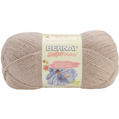 Bernat Softee Baby Yarn texture soyeuse gris Little Mouse lavable - 2