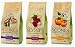 Sticky Fingers Fall/Winter Holiday Scone Mix Bundle #2 with Pumpkin Spice, Spiced Eggnogg and Raspberry White Chocolate Scone Mix, 16 Oz Each (3 Bags Total)